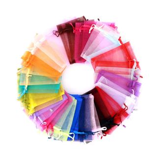 10 Pcs-lot 5X7cm Fine Gift Bag Jewelry Packaging Organza Bag Pouches J_1